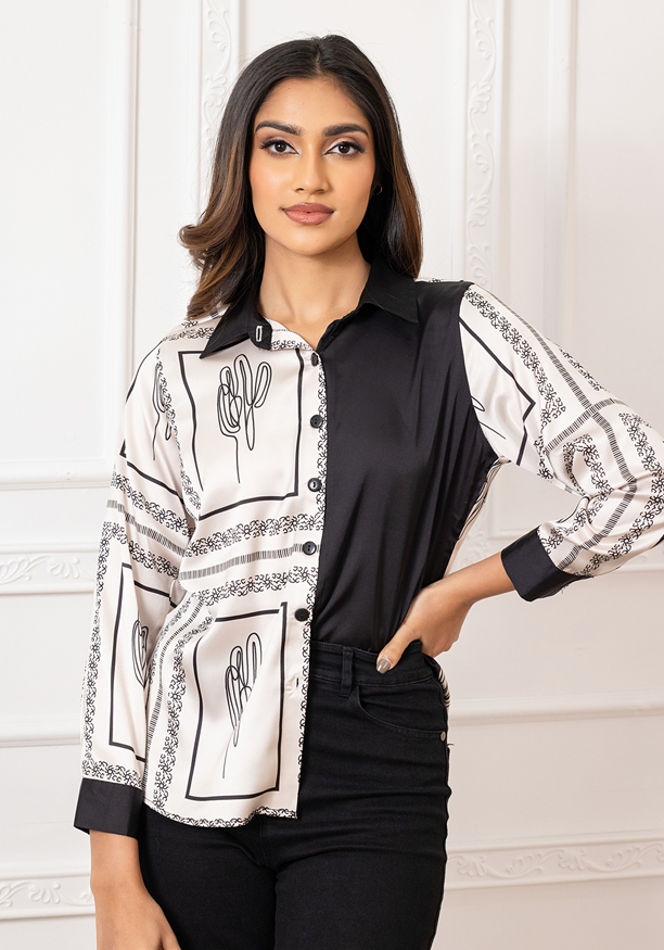 NERIA LONG SLEEVED BLOUSE